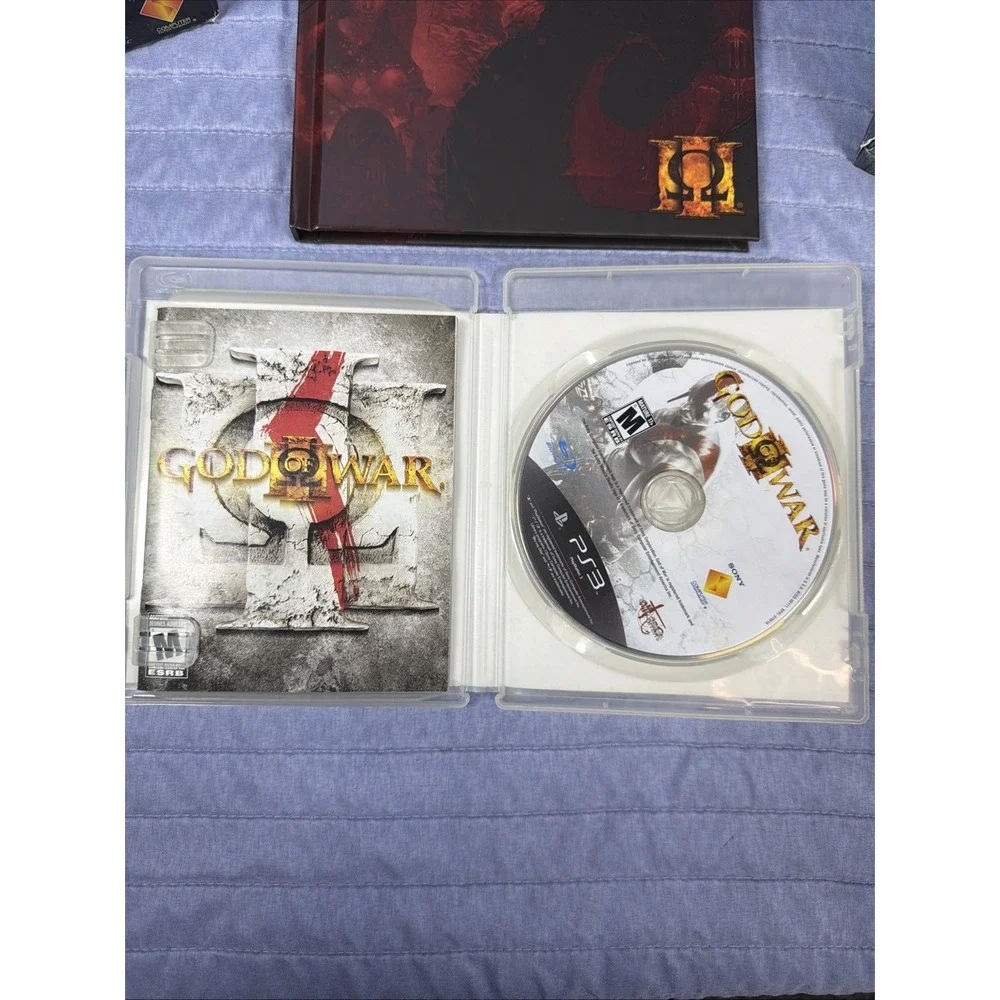 Bundle God of War Pandora's Box + Ragnarök Collector Edition Mjölnir PS3 PS5 CIB
